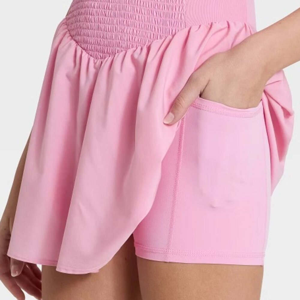 Women's Smocked Active Dress - JoyLab™ - Picture 3 of 7